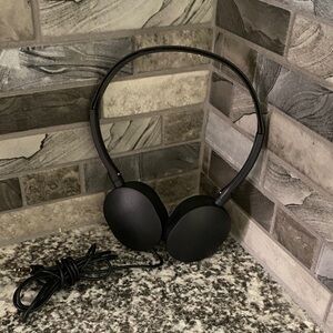 Black Over-Ear Headphones NWOT